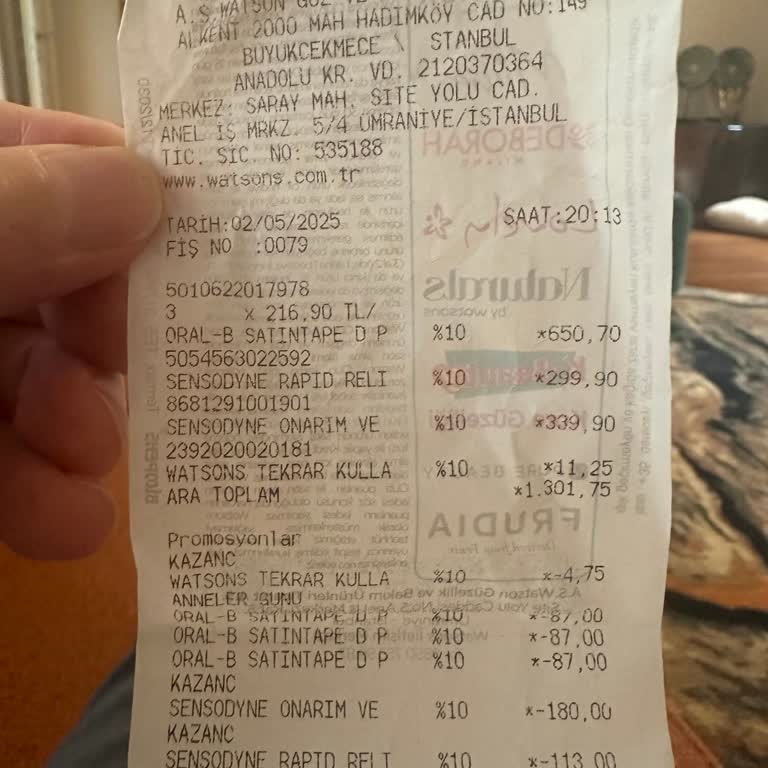 Diş İpi Kalitesizliği Ve Mağaza Değişim Sorunu: Watsons Müşteri Hizmetleri Yetersizliği