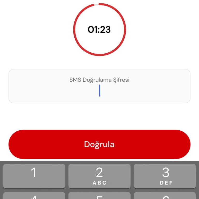 Kayıtlı Olmayan Telefona Kod Gönderme Sorunu