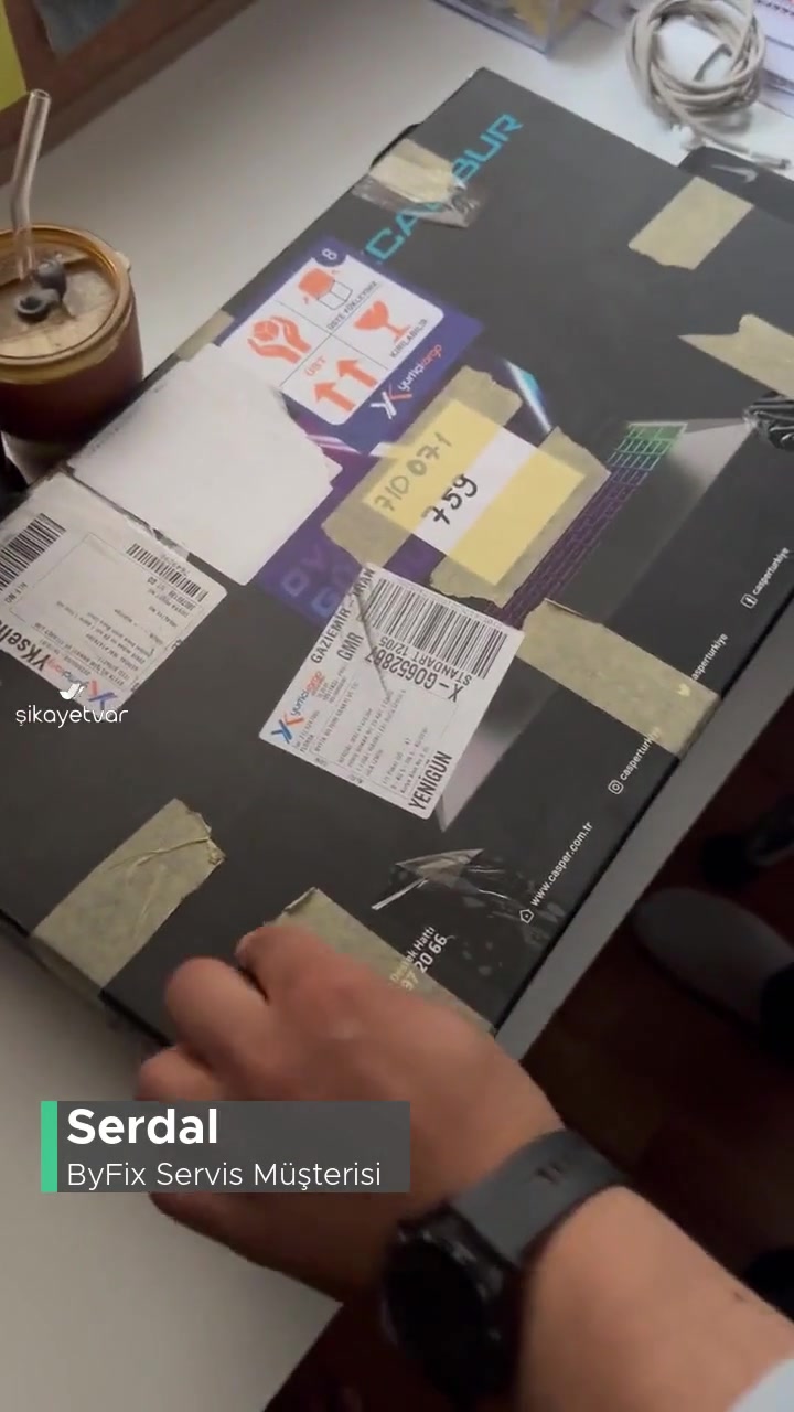 Byfix Servis Casper Excalibur Cihazım Tamir Edilmedi, Parçası Eksik videonun kapak resmi