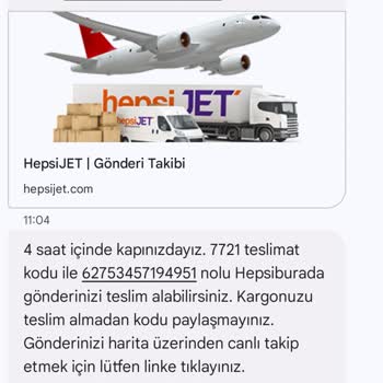 Hepsijet Kargo Teslimat Süresinin Uzaması Ve Bilgilendirme Sorunu