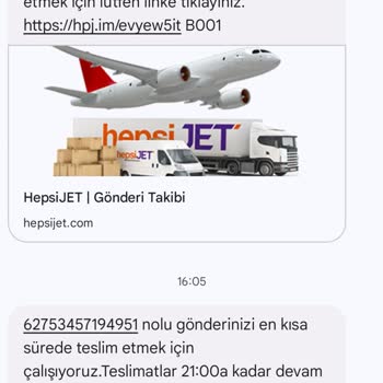 Hepsijet Kargo Teslimat Süresinin Uzaması Ve Bilgilendirme Sorunu
