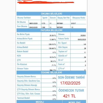 Her Ay Su Faturasına Anlamsız Zamlar Ekleniyor