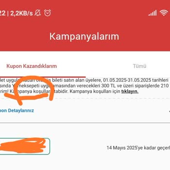 Kampanya Kodlarının Kullanım Şartları Belirtilmiyor