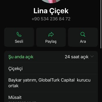 Lina Çiçekçilik Sitesi Yanıltıcılığı!