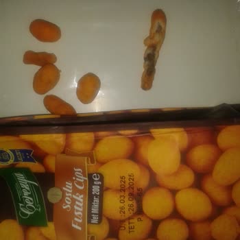 Çerezya Soslu Fıstık Cipsinden Çıkan Dal Parçası Dişimi Kırdı