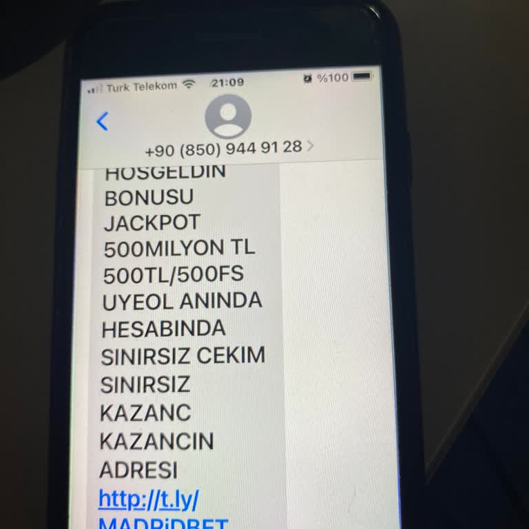 Jackpot Mesajlarının Tacizine Çözüm Arıyorum