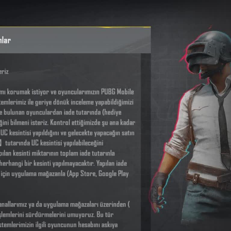 PUBG Mobile Hesabımda Haksız Uc Borcu Çıktı, Hesabım Kısıtlandı!