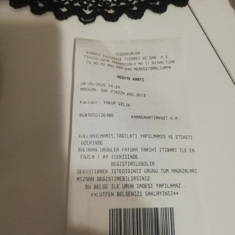 Karaca Şubesi Hediye Kahve Makinesi Değişimini Reddetti
