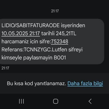 Faturada Fazla Ödeme Yaptım, Paramı Geri İstiyorum!