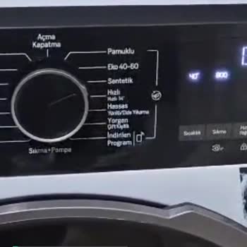 Arçelik 12 Kg 1400 Devir 12140 MX Model Çamaşır Makine Arızalı!
