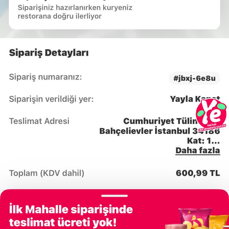 Sipariş Gecikmesi Ve İptal Sorunu Nedeniyle Mağduriyet