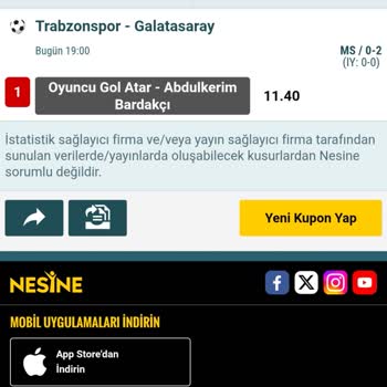 Nesine Kazanan Bahis Kuponum Haksız Yere Geçersiz Sayıldı