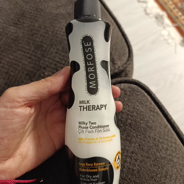 Morfose Milk Therapy Fön Sütünde Yoğun Koku Sorunu Ve Kullanım Zorluğu