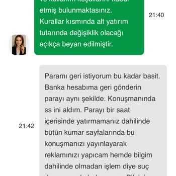 Yatırdığım Para Hesaba Geçmedi, Canlı Destek Yardımcı Olmuyor