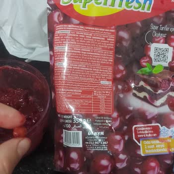 Superfresh Dondurulmuş Vişnede Çekirdek Şoku: Çocuğum İçin Tehlike!