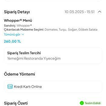 Yanlış Konumda Oluşan Sipariş İptal Edilmedi, Para İadem Yapılmadı