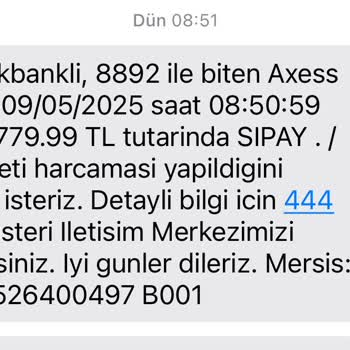 Akbank Kartımdan Hatalı Çekim Ve İade Sorunu