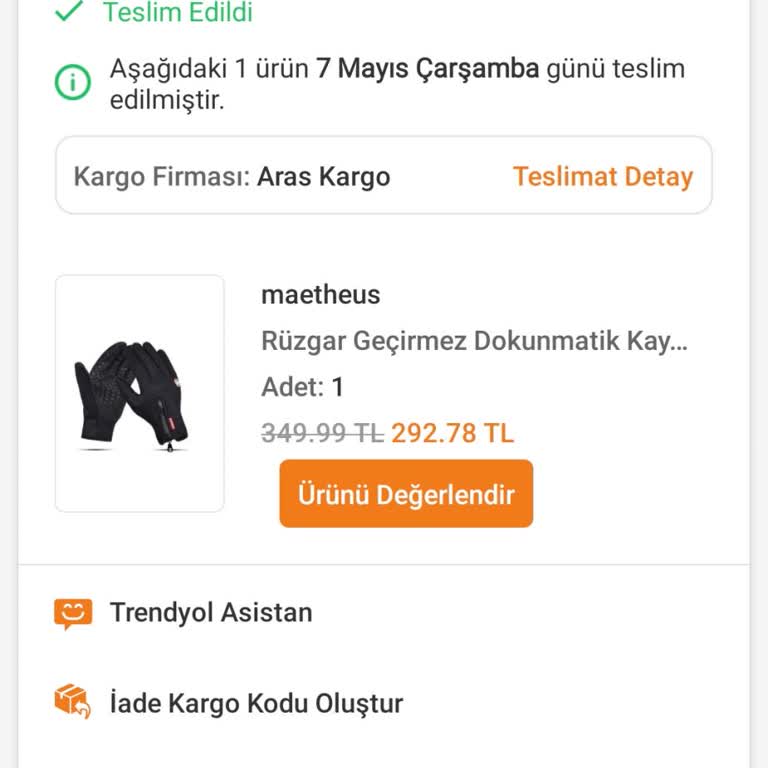 Trendyol Teslim Edilmeyen Ürüne Yanıt Alamıyorum!