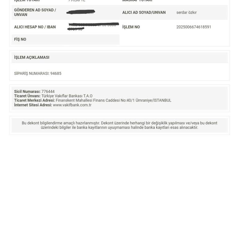 Ödeme Yapıldıktan Sonra Kargolama Ve İletişim Sorunu Yaşadım