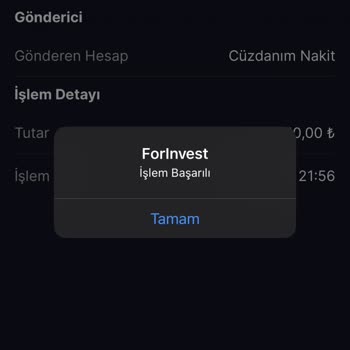 ForInvest Hesabımdan Para Çekemiyorum, Sorunum Çözülmüyor