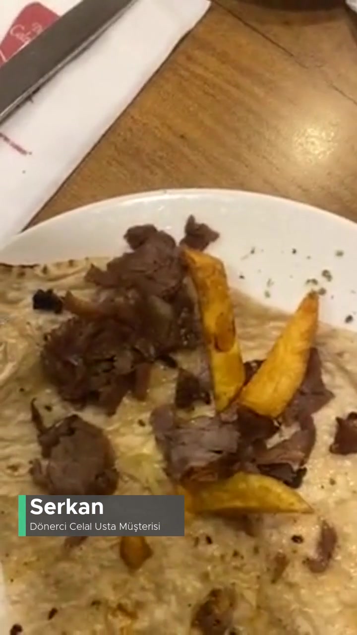 Dönerci Celal Usta Dönerin Dibi Servis Edildi! videonun kapak resmi