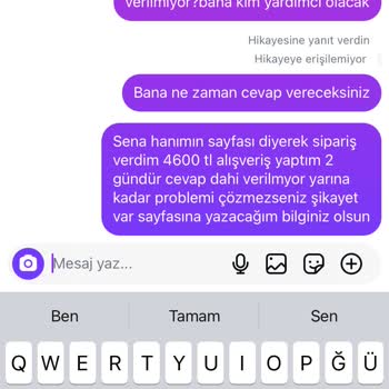 Aldığım Ürünlerde Hatalar Var, İletişim Kurulamıyor Ve İade Sürecinde Mağdur Edildim