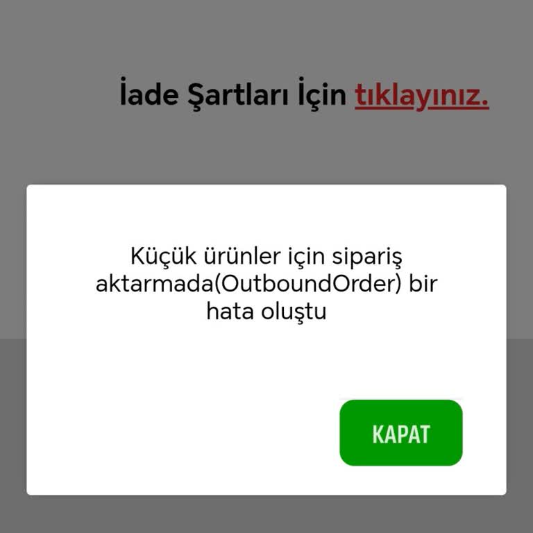 Media Markt Online İade Sürecinde Hata Ve Destek Eksikliği