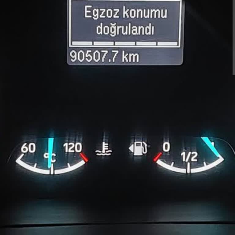 Egzoz Filtresi Uyarısı Sonrası Çözüm Bekliyorum