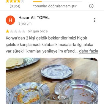 Şimşek Aspava Mithatpaşa'da Kötü Hizmet Ve Yanıltıcı İkram Deneyimi
