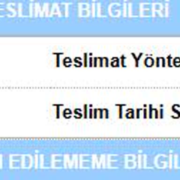 Teslim Edilmeyen Kargom, Kaybolan Güvenim