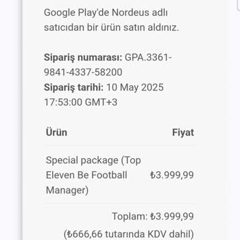 Bilgim Dışında Yapılan Yüksek Tutarli Oyun Satın Alımında İade Sorunu Ve Mağduriyet