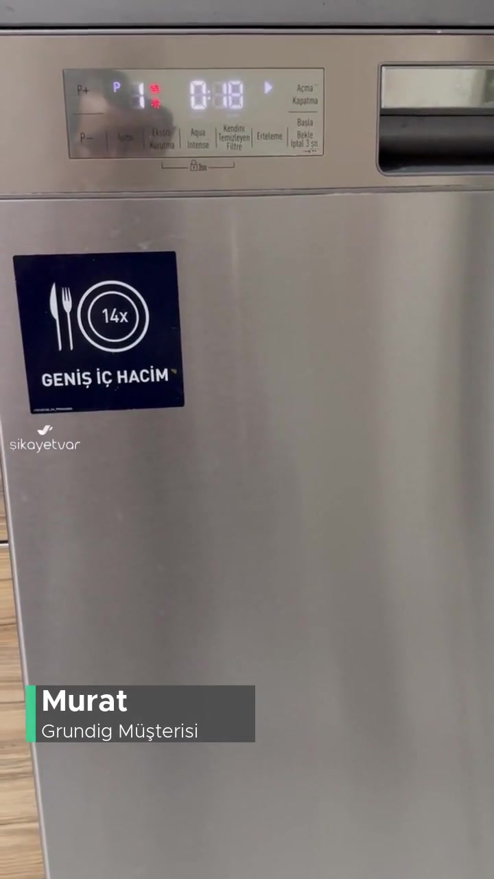 Grundig Bulaşık Makinesinin Belirsiz Hata Vermesi videonun kapak resmi