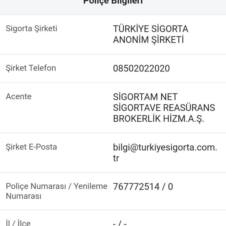 Trafik Sigortası İptalinde Müşteri Hizmetlerine Ulaşamıyorum Ve Bilgilendirme Yapılmıyor