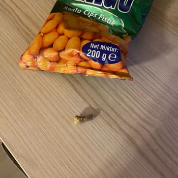 Amigo Soslu Cips Fıstıkta Sert Ve Yenir Olmayan Parça Şoku