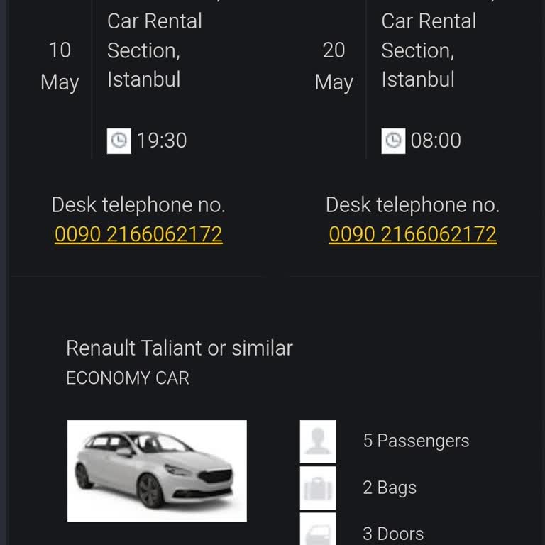 Pegasus Ve Green Motion Araç Kiralama Sürecinde Yaşanan Mağduriyet