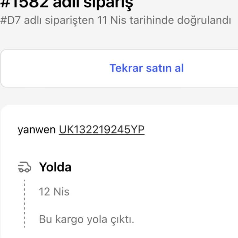 Sipariş Gecikmesi Ve İletişim Sorunu Yaşadım
