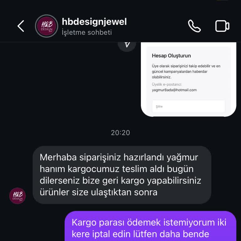 Sipariş İptali Yapılmadı Ve Yanıltıcı Bilgi Verildi