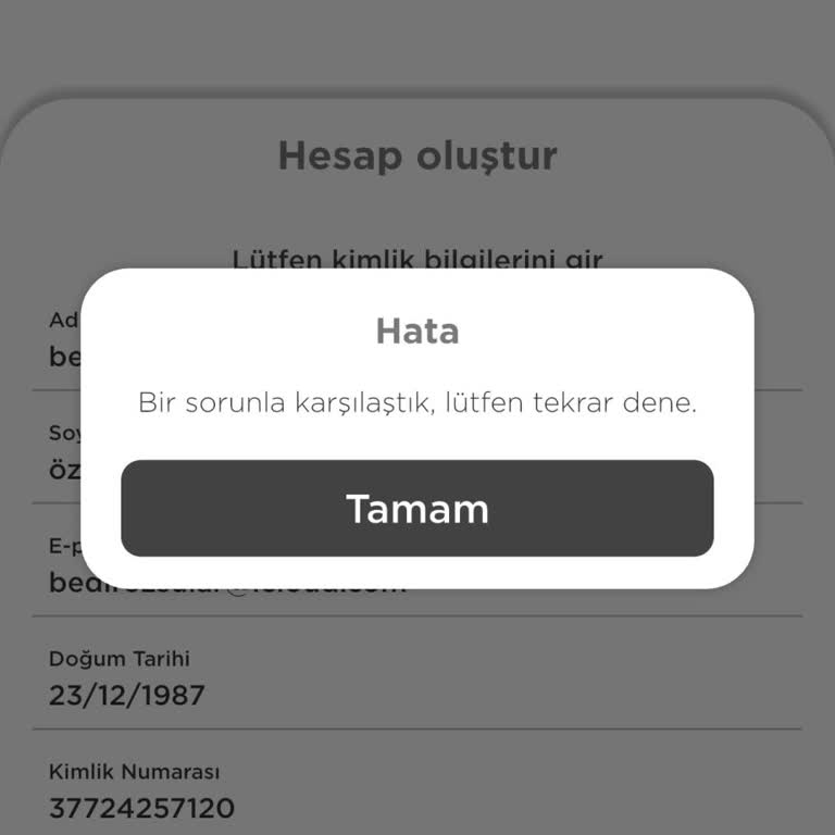 Kayıt İşlemlerinde Yaşanan Sorun Ve Yetersiz Müşteri Desteği
