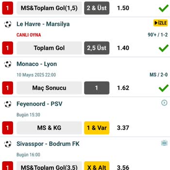 Kazanan Kuponum Hatalı Şekilde Kaybetti Olarak Görünüyor