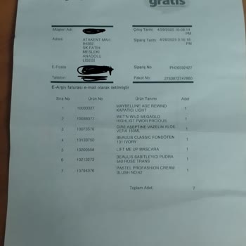 Siparişim Eksik Geldi Müşteri Hizmetleri Çözüm Sunmadı