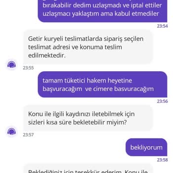 İptal Edilen Siparişimde İade Yapılmıyor Müşteri Hizmetleri Yardımcı Olmuyor