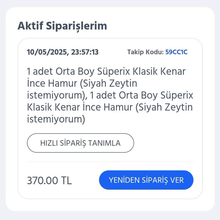Sipariş Teslim Edilmedi Yanlış Bilgilendirme Yapıldı