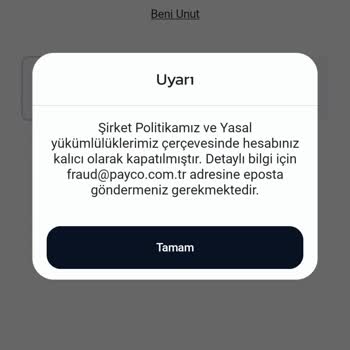 Paramı İade Etmeden Hesabımı Kapattınız!