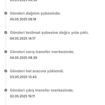 Kargo Teslimat Gecikmesi ve Şube İletişim Sorunu