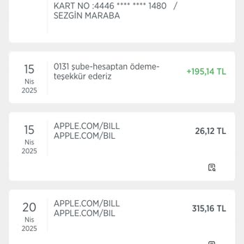 Apple Com Bill Uygulamasından Habersiz Para Çekilmesi
