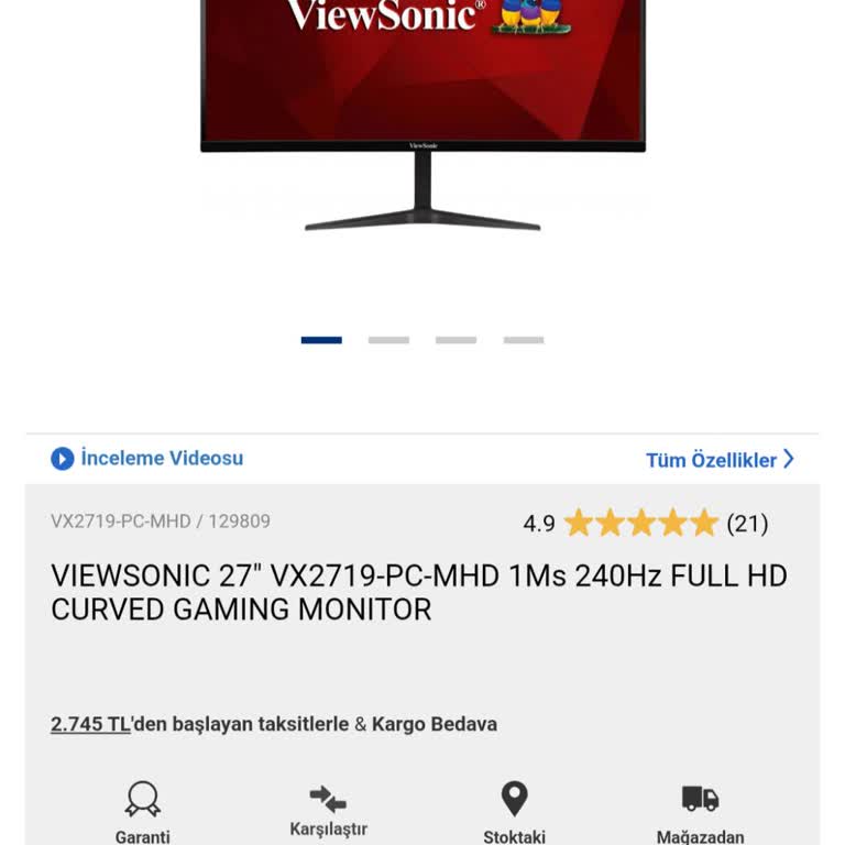 Monitör Arızası Sonrası Garanti Sürecinde Yaşanan Sorunlar