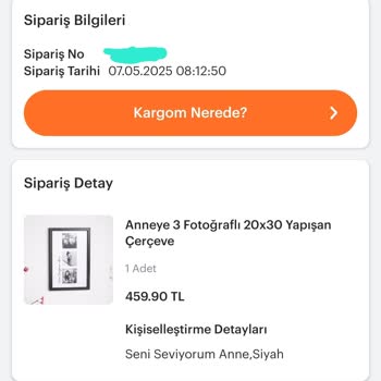 Sosyopix Siparişim Geç Kargoya Verildi Özel Günümde Mağdur Oldum