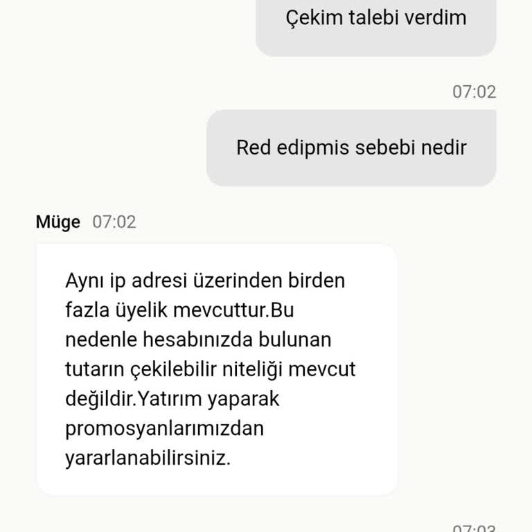 Kazançların Haksız Yere Ödenmemesi Ve Müşteri Mağduriyeti
