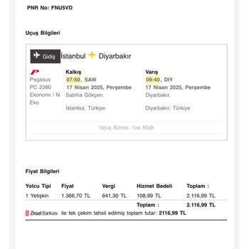 Yanlış Doğum Tarihi İçin Yüksek Ücret Talebi Ve Bilet İadesi Sorunu