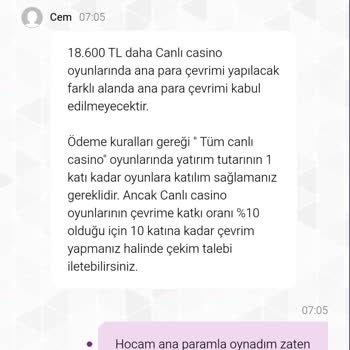 Bonus Almadan Para Yatırdığım Sitede Haksız Çevrim Şartı Uygulandı